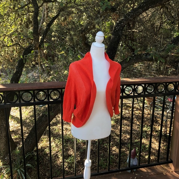 Torrid Orange Shrug XL, Sz O - Picture 2 of 6